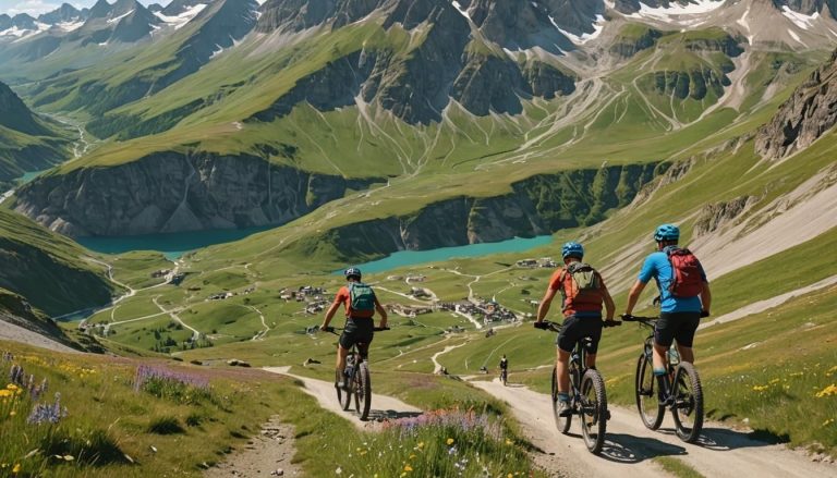 Les meilleurs moments pour profiter de la nature en VTT à Tignes