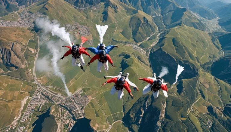Les records mondiaux de parachutisme