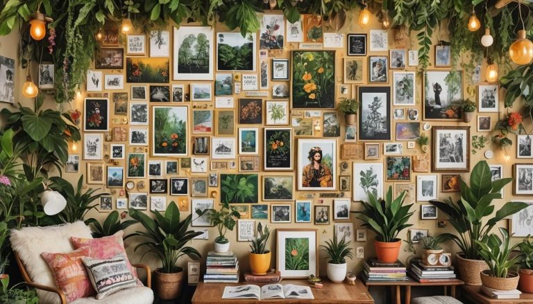 accroche tableau mural: Transformez votre espace : 7 idées créatives de décoration murale