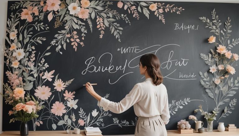 tableau velleda mural decoratif: Transformez votre espace : 7 idées de tableaux noirs époustouflantes