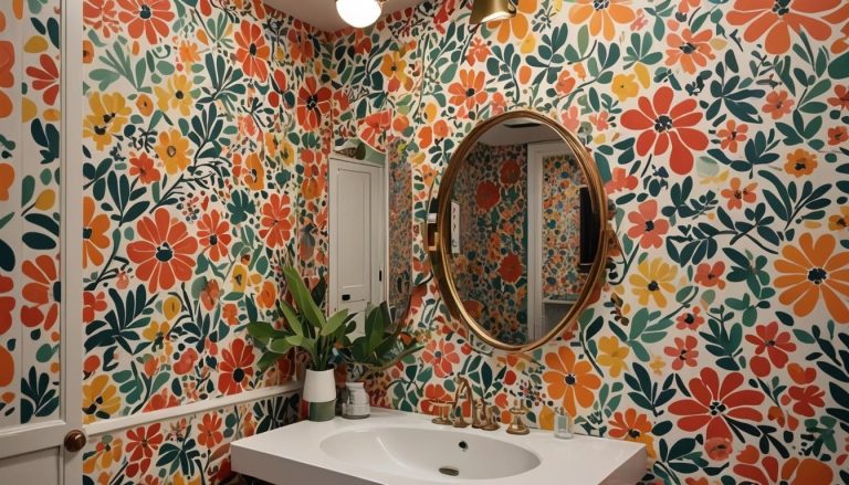 papier peint salle de bain: Transformez votre salle de bain : 7 idées de papier peint que vous allez adorer
