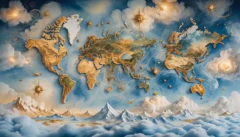 tableau mural carte du monde: Transformez votre espace : 7 raisons d'acquérir une carte du monde murale