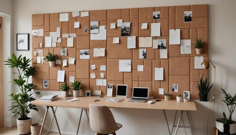 tableau mural liege: Tableaux muraux en liège : l'astuce d'organisation ultime pour vous