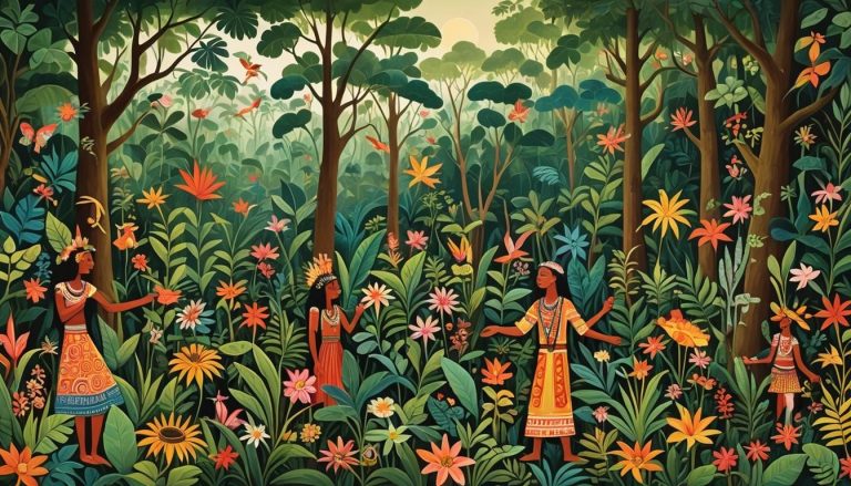 tableau mural amazon: Dévoiler les secrets du tableau mural de l'Amazonie