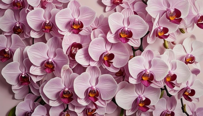 tableau floral mural orchidee: Transformez votre espace avec de superbes murs fleuris d'orchidées