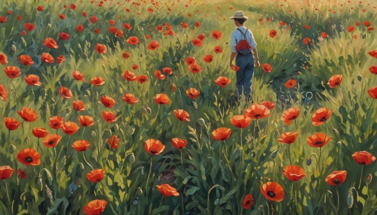 tableau mural coquelicot: Audacieuses, belles et faciles : idées de peinture murale à motifs de coquelicots