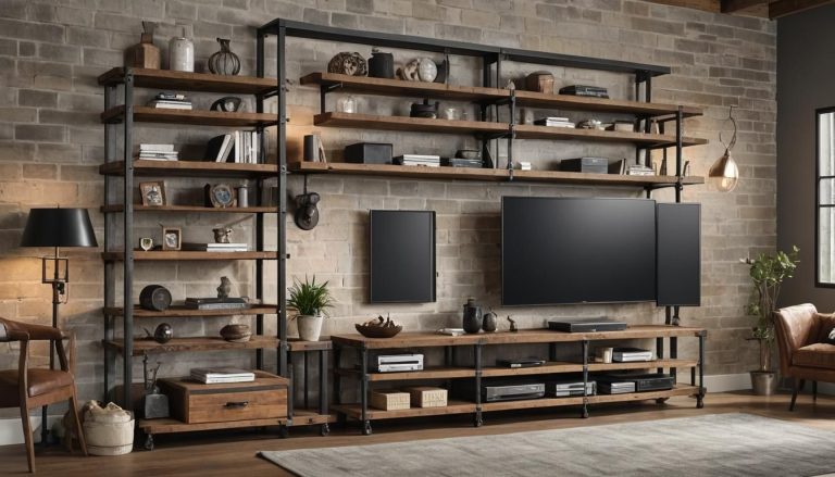 meuble tv industriel: 7 caractéristiques indispensables d'un meuble TV industriel