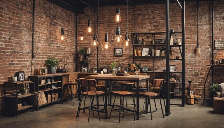 mobilier industriel: Transformez votre espace : 7 meubles industriels incontournables
