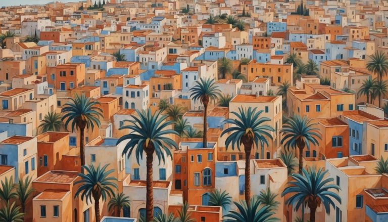 tableau mural tunisie: Dévoiler la Tunisie : 7 informations fascinantes sur les tableaux muraux