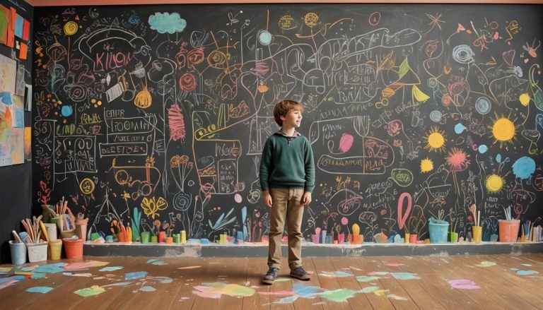 tableau noir mural craie: Transformez votre espace : 7 raisons d'installer un tableau noir mural