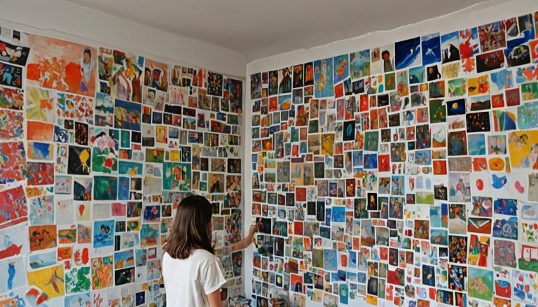 grand tableau mural design: Transformez votre espace : 7 grandes peintures murales époustouflantes