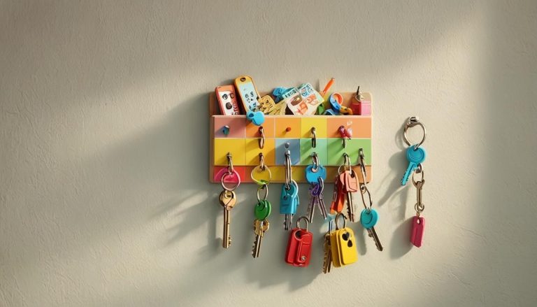 tableau porte clé mural: Transformez votre maison avec un tableau porte-clés mural
